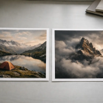 choosing between two photos during image selection comparison